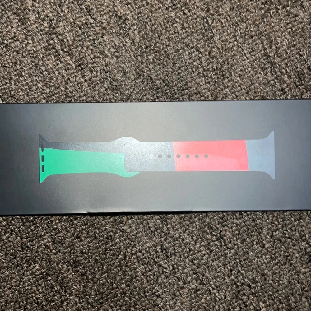 Black unity Apple Watch band